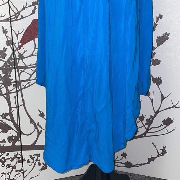 Seductions Size Small Baby Blue Strapless Flowy Dress $15 - Picture 10 of 16